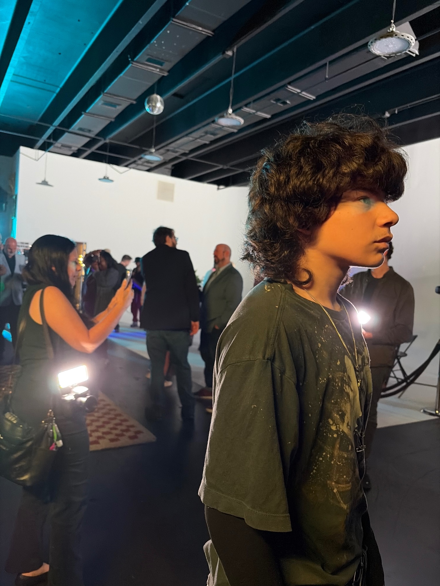 Felipe Vasquez at the IV Studio gallery